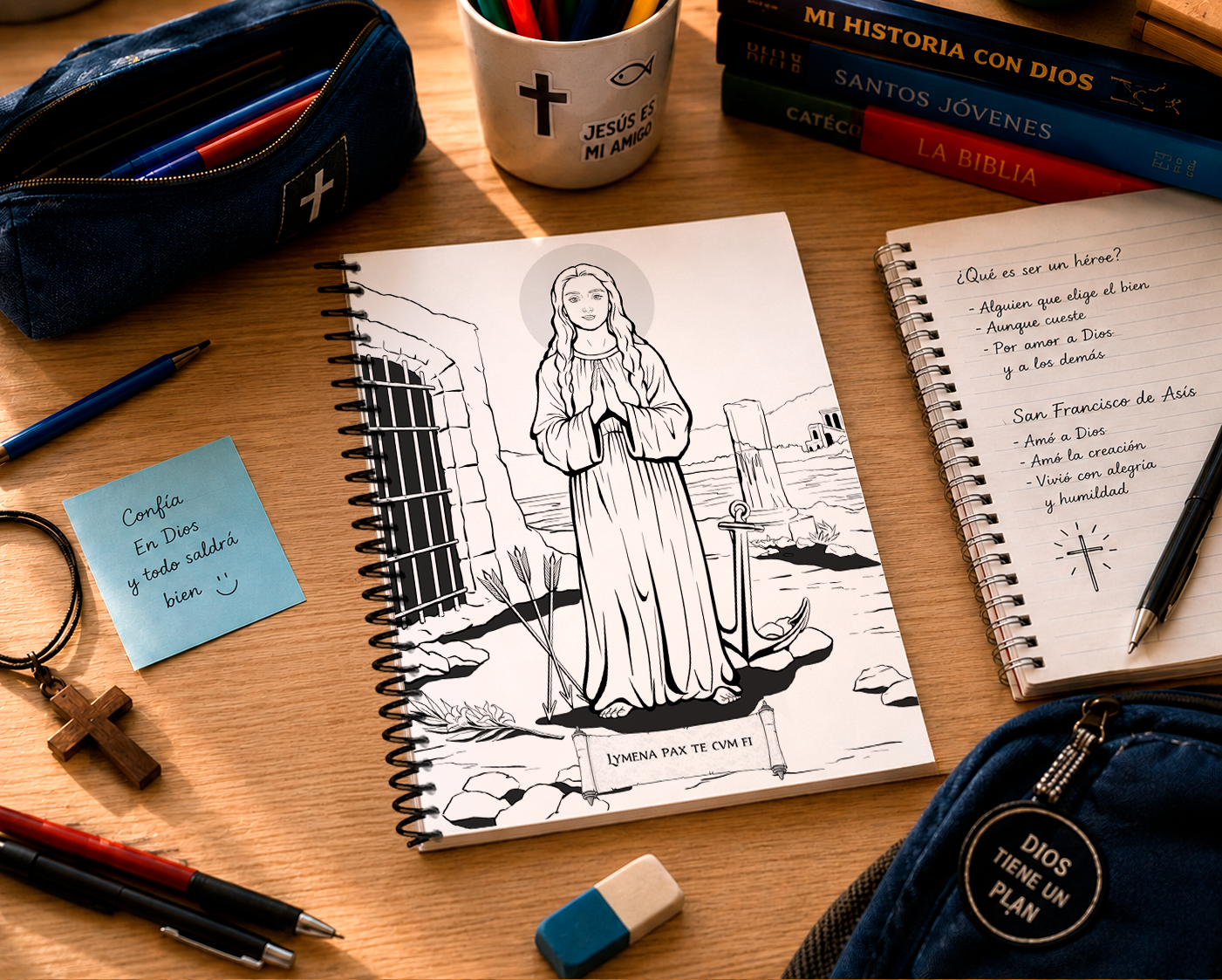 Cuaderno de Ilustración "Héroes"