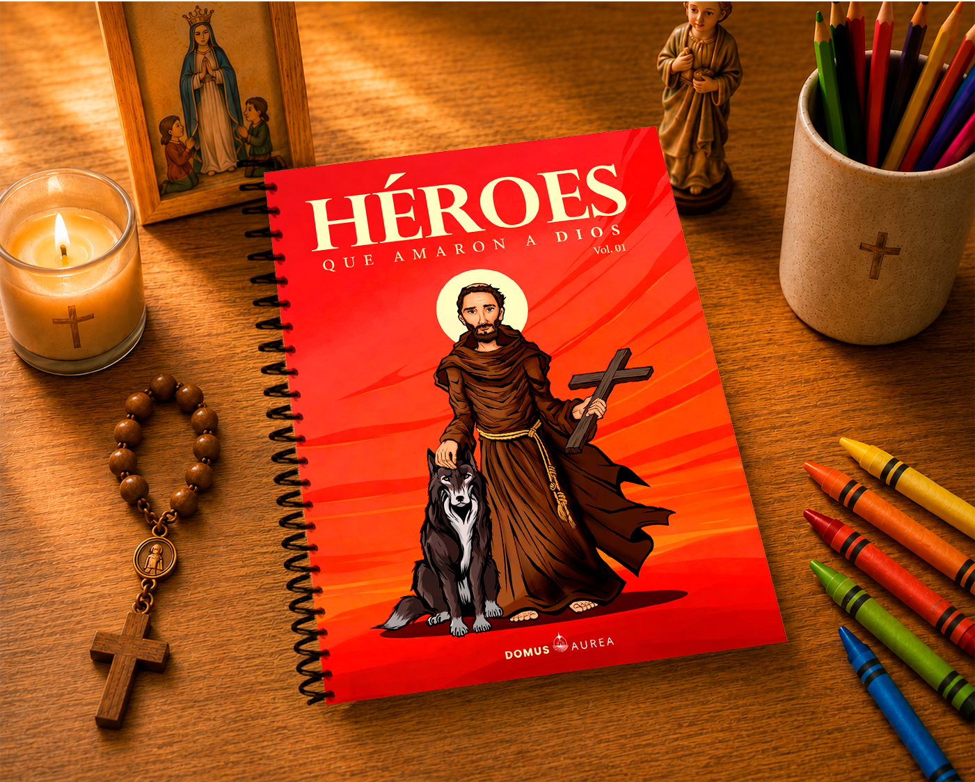 Cuaderno de Ilustración "Héroes"